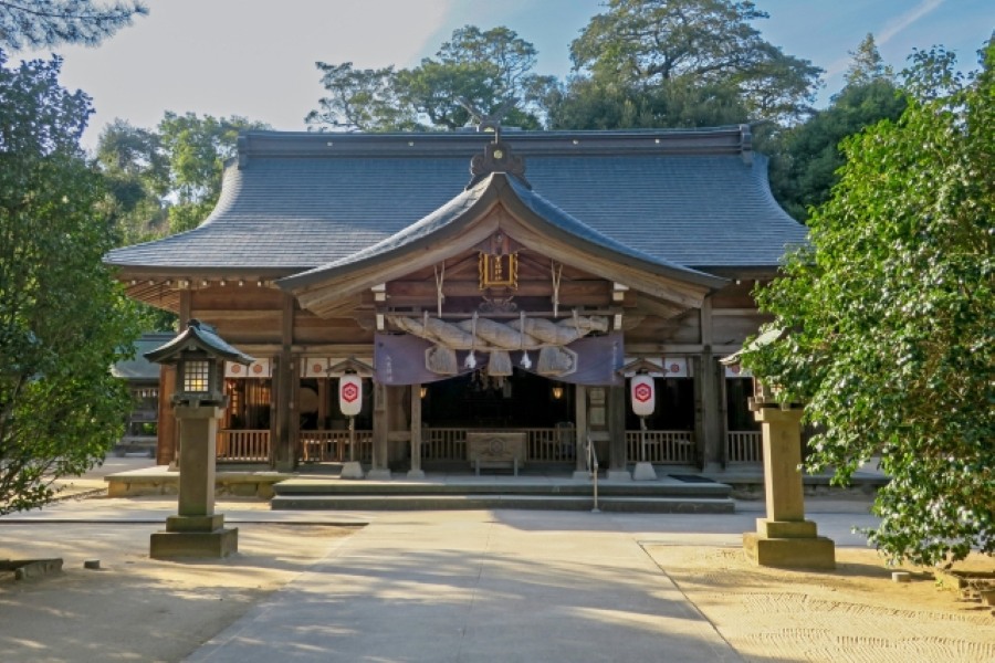 須佐之男命ゆかりの島根・八重垣神社のイメージ図