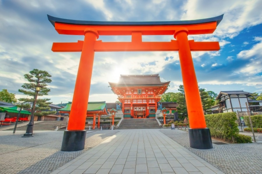 京都の伏見稲荷大社