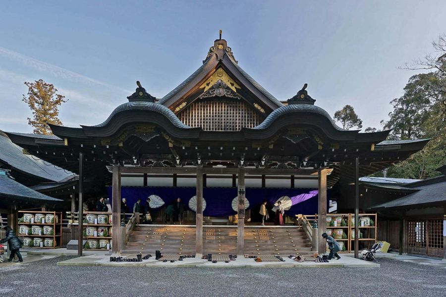 皇室の祖神を祀る三重・伊勢神宮ことお伊勢さんのイメージ