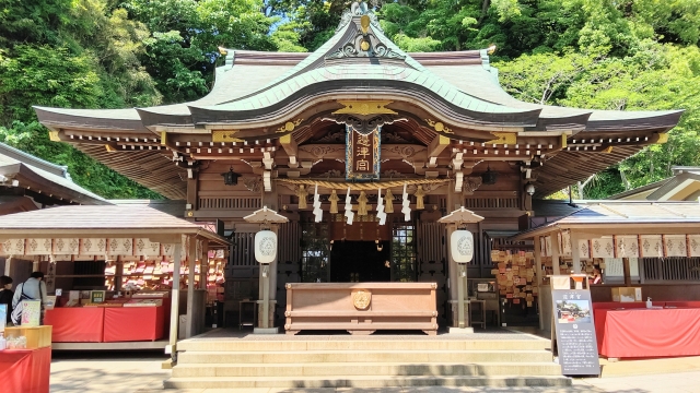 神奈川・江島神社の辺津宮