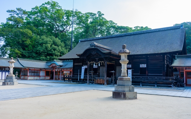 総本社「大山祇神社」(愛媛県・大三島)の拝殿