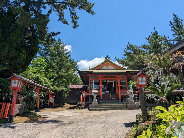 鹿児島県鹿児島市の桜島に鎮座する桜島月読神社