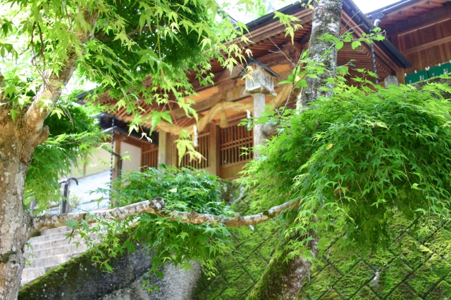 岡山県美作市に鎮座する天石門別神社
