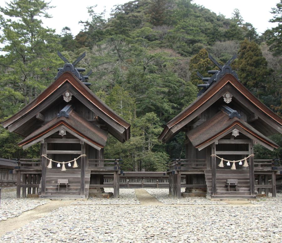 出雲大社 天前社(島根県出雲市)と御向社