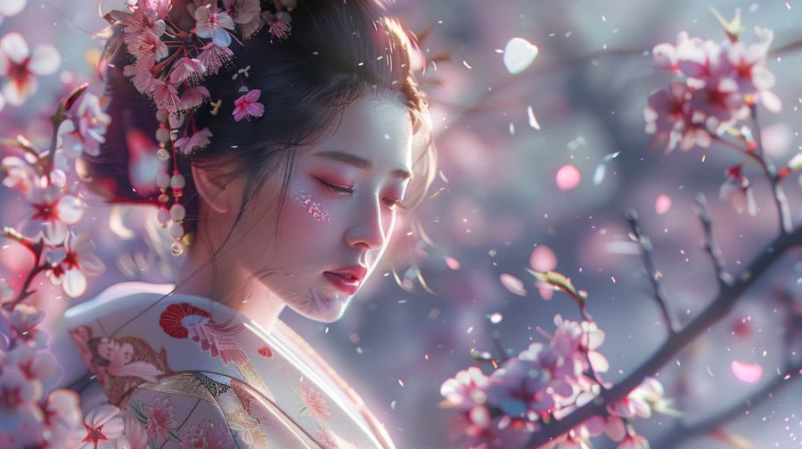 優雅で美しい木花咲耶姫