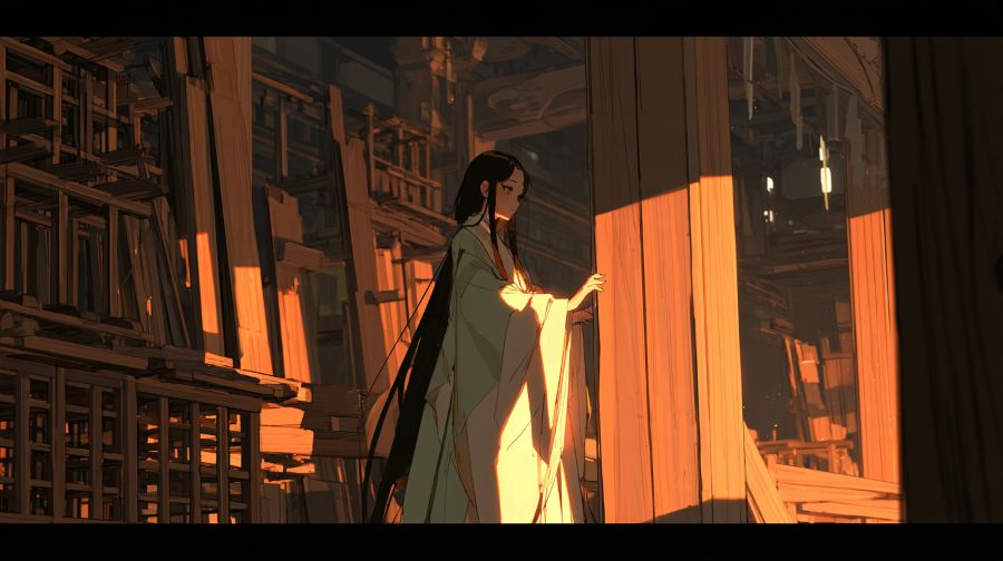 木の女神、抓津姫命(ツマツヒメノミコト)のイメージ