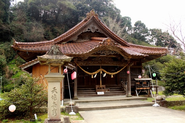浜田市の三宮神社(大祭天石門彦神社)